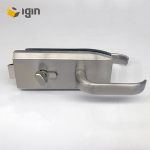 Cerradura de Puerta Igin con Manija de Palanca, Diseño Contemporáneo de Aleación de Aluminio para Dormitorio u Oficina - Product Image 3