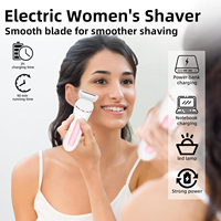 Depiladora IPX7 Resistente al Agua 5 en 1, Kit de Depilación para Mujer, Pinza Eléctrica Indolora Recargable, Afeitadora Corporal para Uso Doméstico, Bikini e Ingle