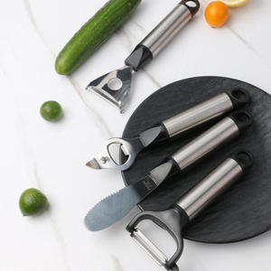 Popular Smart Kitchen Gadgets Opener Cheese Grater Peeler Stainless Steel Mini Kitchen Accessories <b>Tools</b> Set <b>for</b> Kitchen - Product Image 5