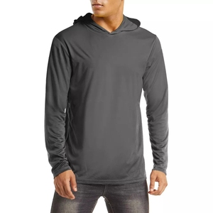 Gran oferta, <span class=keywords><strong>camisetas</strong></span> UV <span class=keywords><strong>baratas</strong></span>, camiseta <span class=keywords><strong>de</strong></span> <span class=keywords><strong>manga</strong></span> <span class=keywords><strong>larga</strong></span> con protección solar UV <span class=keywords><strong>de</strong></span> secado rápido para hombre, ropa <span class=keywords><strong>de</strong></span> pesca con capucha, poliéster personalizado en blanco - Product Image 2