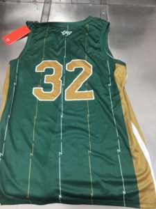 Kustom sublimasi terbaik seragam basket bordir terbaru basket Jersey desain set reversibel Jersey basket - Product Image 4