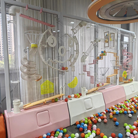 Los niños juegos de interior Zona Océano bola juego interactivo sistema de equipo del parque de atracciones