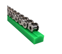 Rail de guidage en polyéthylène avec guide en T résistant à l'usure pour la transmission, pour ligne de production de convoyage alimentaire en nylon