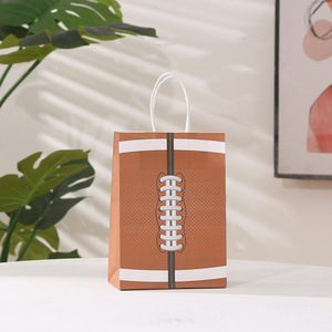 Pafu Sport <strong>Party</strong> Supplies <strong>Football</strong> <strong>Party</strong> Favor Goody <strong>Bags</strong> Baseball Kraft Paper Gift Goodies <strong>Bags</strong> Candy Treat <strong>Bags</strong> - Product Image 4