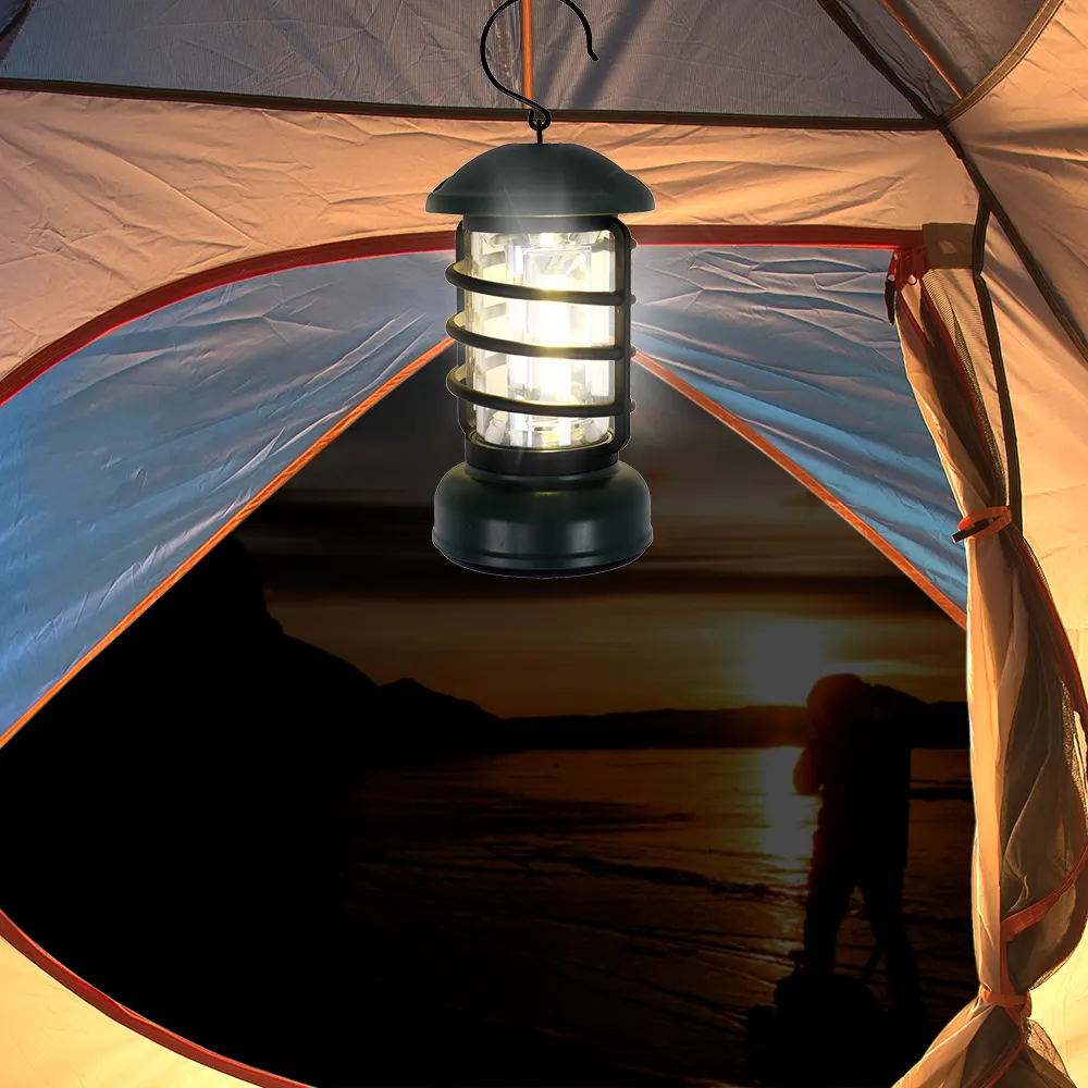 Lampes de poche d'extérieur LED énergie solaire pliable Portable LED lampe à main Rechargeable lampe lanterne de Camping