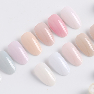 12 Couleurs Nude Shell Off UV Led Gel UV Fournitures de gros 15ml Marque privée Vente en gros Vernis à ongles longue durée - Product Image 3