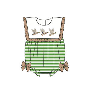 Combinaison courte à rayures bleues pour bébé, enfant, garçon, vente en gros, modèle SR4081, ensemble pyjama pour enfant. - Product Image 6