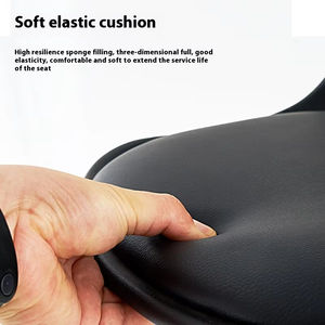 Chaises de <span class=keywords><strong>bar</strong></span> pivotantes modernes de luxe en cuir PU, tabourets de comptoir de restaurant design, tabourets scandinaves à vérin à gaz - Product Image 5