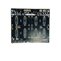 Solution de carte mère V100 à 4 cartes Quad-GPU SXM2 300G avec interconnexion NVLINK 300 Gbit/s