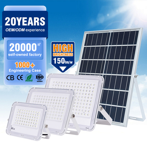 Reflector LED Solar de Alta Calidad para Jardín, SMD 3030, IP65 Impermeable, 60w 100w 150w - Product Image 1