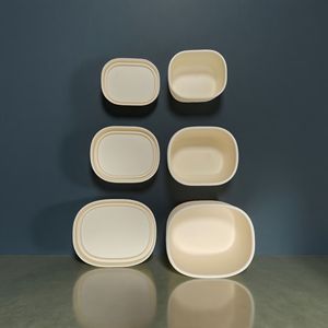 Conteneurs de stockage alimentaire en silicone 3 pièces, directement de l'usine, boîtes réutilisables avec couvercles pour les fêtes de Noël, les collations, le camping, le déjeuner, la boîte à bento - Product Image 5