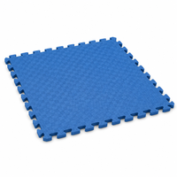 Tapete de Espuma EVA de Alta Densidad 100x100cm con Patrón de Cinco Líneas Antideslizante y Absorción de Impactos para Gimnasio, Venta al Por Mayor Directo de Fábrica