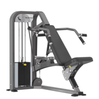 Appareil de musculation professionnel pour pectoraux inclinés, en acier Q235, à charge par broche, entraînement par courroie, équipement de musculation pour pectoraux inclinés lourds, OEM