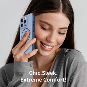 <span class=keywords><strong>Coque</strong></span> de protection antichoc magnétique en TPU et PC avec cadre de protection d'appareil photo pour iPhone 17 16 Pro Max – Vente en gros - Product Image 5