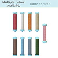 Poteaux à gratter verticaux en corde de sisal – Accessoires pour cages à chat pour usage intérieur, arbre à chat interactif pour chatons et chats adultes