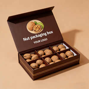 Caja de Regalo de Cartón Reciclable Rígido con Cierre Magnético y Logotipo Personalizado para Barras de Chocolate, con Laminación Mate y UV Localizado - Product Image 1