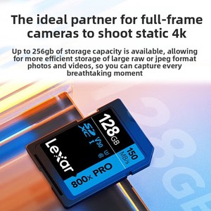 Tarjeta de Memoria SD Compatible con R10/R50/R100, 128GB/64GB V30 <span class=keywords><strong>150MB</strong></span>/<span class=keywords><strong>s</strong></span> - Product Image 4