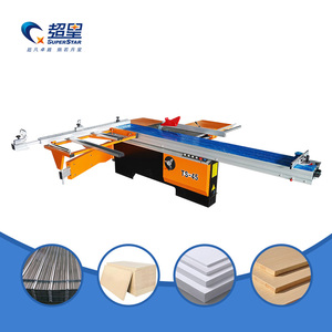 Sega a Pannello con Tavolo Scorrevole, Sollevamento e Inclinazione Automatici, Display Digitale, Taglierina Quadrata per Legno - Product Image 2