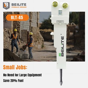 Beilite BLT-45B 0.8-1.5t Mini Excavator <strong>Hydraulic</strong> <strong>Breaker</strong> with Pump 45mm Chisel 140 Bar Pressure for Mining &amp; Demolition - Product Image 6