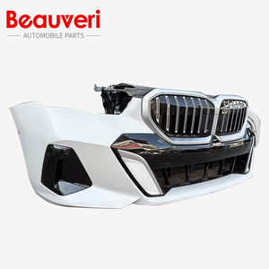 Per <span class=keywords><strong>BMW</strong></span> <span class=keywords><strong>serie</strong></span> <span class=keywords><strong>5</strong></span> 530XI 540I nuovo Kit completo paraurti anteriore in plastica rossa che include clip parte del corpo Halfcat con interno carro - Product Image 2