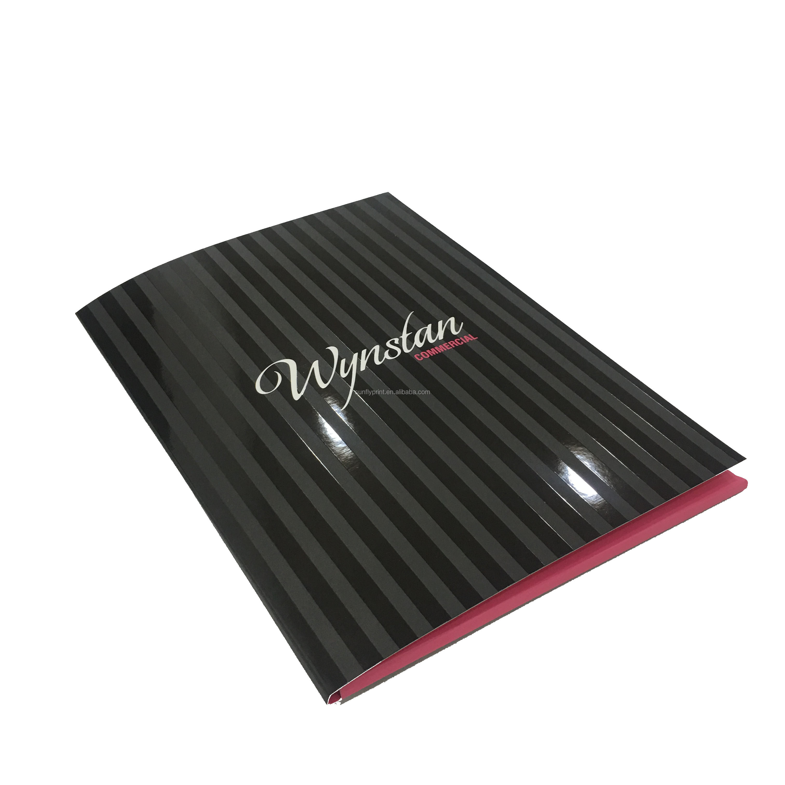 Папка для документов A4, Высококачественная Заводская печать, бумажная папка для презентаций с тиснением из Манилы