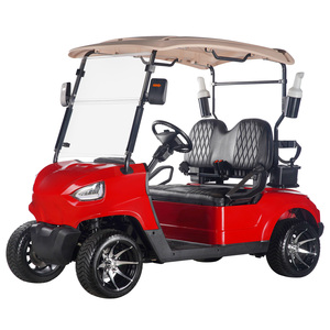Voiturette de golf à énergie nouvelle avec batterie au lithium, 2 places, siège passager pour 2 personnes - Product Image 1
