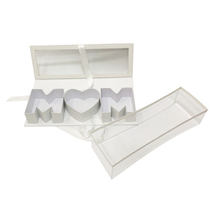 Wholesale <strong>Luxury</strong> Clear Rose Packaging Mother's Day Gift <strong>Box</strong> 2024 Mom <strong>Flower</strong> Gift <strong>Box</strong> for Mother's Day <strong>Box</strong> - Product Image 6