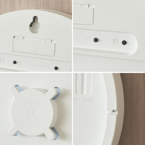 热销客厅大型多功能面板定制圆形壁挂灯智能电动LED大表盘数字挂钟适用于教堂 - Product Image 5