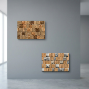Vistaar Marque de luxe Meilleure qualité Design extérieur 3D Élévation 30x45cm Céramique numérique 300x450mm Carreaux muraux composés brillants - Product Image 2
