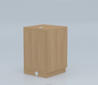 Comptoir de caisse en bois sur mesure, design tendance, pour magasin de détail