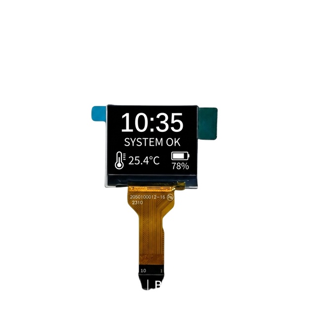 1.0 Inch TFT LCD Display 128x96 SPI Interface ST7735S Driver Compact Embedded Display Module LED Backlight 400cd/m Brightness