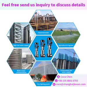 Bomba CNP <span class=keywords><strong>CDM</strong></span>/CDL de Alta Presión, Bomba Centrífuga Multietapa Vertical de Acero Inoxidable con Variador de Frecuencia y Estabilizador de Presión - Product Image 6