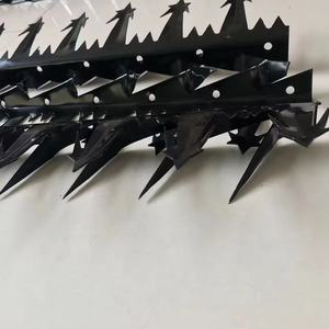 Picchi di recinzione di sicurezza Anti-salita per il rifornimento di fabbrica punte da parete rivestite in polvere per uso in giardino - Product Image 6