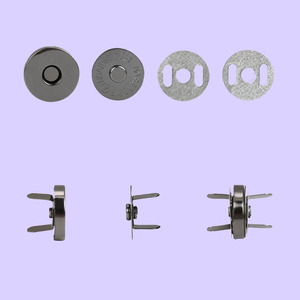 Cloxy DIY Bag <strong>Garment</strong> Accessories 10/14/18mm Magnetic Bag Fasteners Round Snap <strong>Button</strong> <strong>for</strong> Clothing Bag Magnet <strong>Button</strong> - Product Image 3