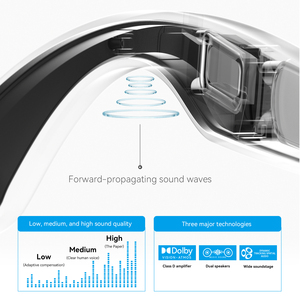 Fashionable Smart Glasses High Lumen Flashlight Audio Communication Recording Calls Music AI Sunglasses Translation Meeting Note - Product Image 6
