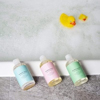 Bain Moussant Personnalisé Boymay avec Logo, Riche en Glycérine, Apaisant à la Lavande et au Cèdre, Couleurs Personnalisables pour une Douce Expérience de Bain Relaxant