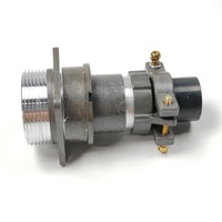 Connecteurs aéronautiques russes QIANBAI GOST Série 2PM, Prises Mâle/Femelle 4PIN 7PIN 8PIN 10PIN 19PIN, Courant nominal 10A, IP67, Aluminium
