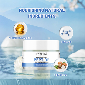 Crème Visage ODM en Gros au Peptide Raffermissant, Vitamine E, Beurre de Karité, Anti-<span class=keywords><strong>rides</strong></span>, Anti-âge, Éclaircissante, Hydratante et Réparatrice <span class=keywords><strong>pour</strong></span> Tous Types de Peau - Product Image 2