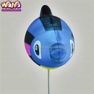 Disfraz de títere de <span class=keywords><strong>gusano</strong></span> de pescado inflable, iluminación LED para espectáculo nocturno, promoción al aire libre - Product Image 2