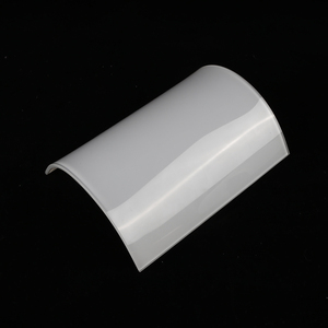 Recambio de lámpara curvada de cristal para techo, accesorio de luz curvada, ópalo blanco - Product Image 5