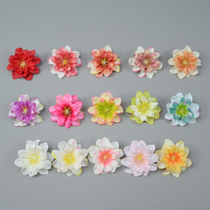 Pivoines en soie artificielle prix d'usine décoration de mariage arche murale et gâteau de table déco fausse tête de pivoine en soie - Product Image 6