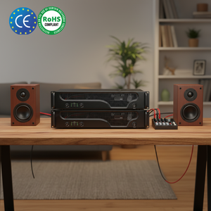 Amplificador de Potência Grande Classe TD de 4000W*4CH com Ímã de Neodímio de Alta Qualidade para Apresentações ao Ar Livre - Product Image 4