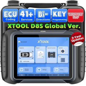 XTOOL D8S todo en uno herramienta de diagnóstico de coche Universal OBD2 escáner Auto Key Fob programador para todas las llaves perdidas soporte KC100/KC501 - Product Image 1