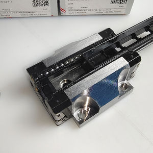 Bloc <span class=keywords><strong>linéaire</strong></span> <span class=keywords><strong>Rexroth</strong></span> R165912059, guides linéaires R165111920, R165112920, R165113920, rail d'actionneur et roulement pour machine CNC - Product Image 5