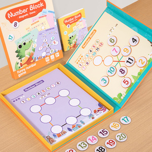 Giocattoli per bambini matematica illuminazione insegnamento ausili giochi di formazione diagrammi Array digitali giocattoli educativi magnetici per bambini - Product Image 3