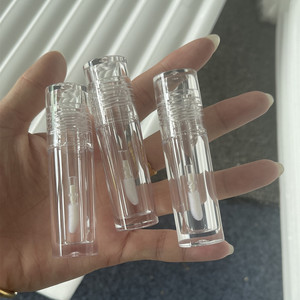 Tubo de brillo de labios vacío de 3ml redondo transparente completo moldeo por inyección al por mayor - Product Image 6