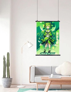 Stampa Poster con motivo personalizzato con motivo <span class=keywords><strong>Anime</strong></span> 35.4 di pittura a tessuto \ "X 23.6 \" pergamena appesa a parete per carta Offset decorazione camera da letto per casa ufficio - Product Image 4