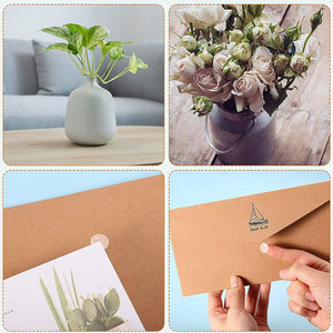 กาวติดเล็บแบบวงกลมที่ถอดออกได้, เทปกันน้ำแบบไม่ทิ้งคราบ, กาวติดเล็บแบบสองหน้าสำหรับติดอุปกรณ์ทำเล็บ - Product Image 3