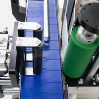 Machine d'étiquetage automatique de bouteilles rondes la plus vendue, applicateur d'étiquettes 60-200 pièces/min pour bouteilles de cosmétiques/aliments/produits de consommation rapide