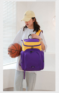 High Quality Customized Logo Printed Casual Sports <strong>Backpacks</strong> Large Capacity Basketball <strong>Backpack</strong> Football and Basketball Bags - Product Image 6